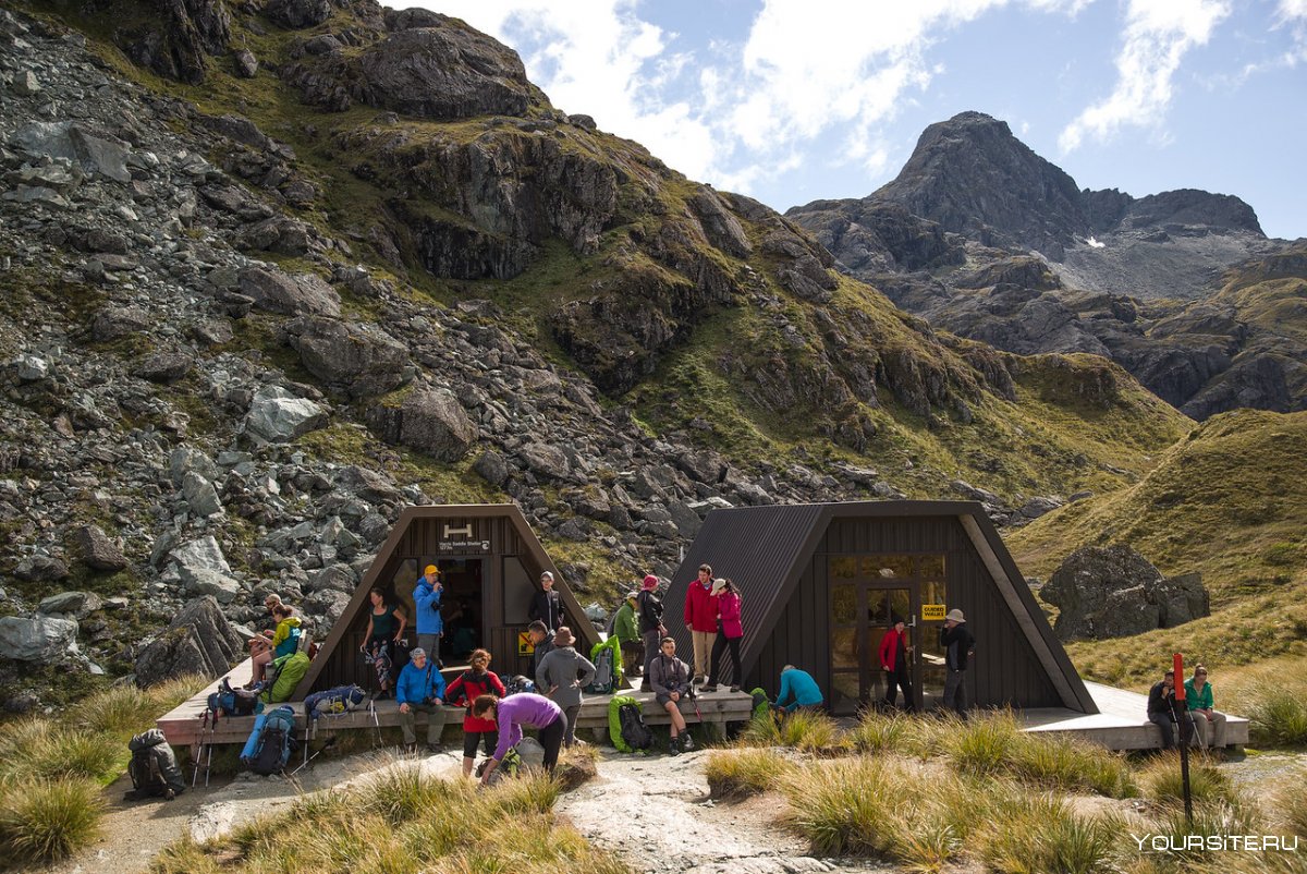 Routeburn track новая Зеландия