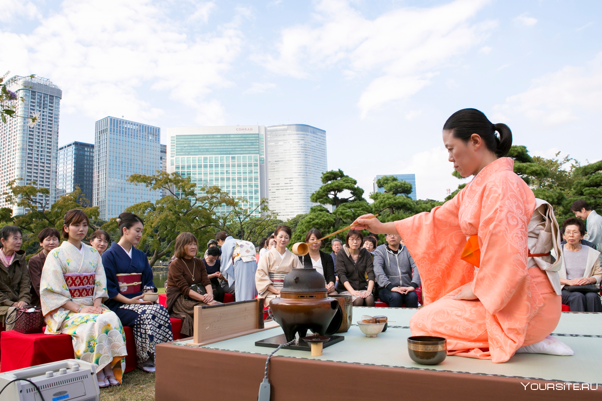 Японская чайная церемония место проведения