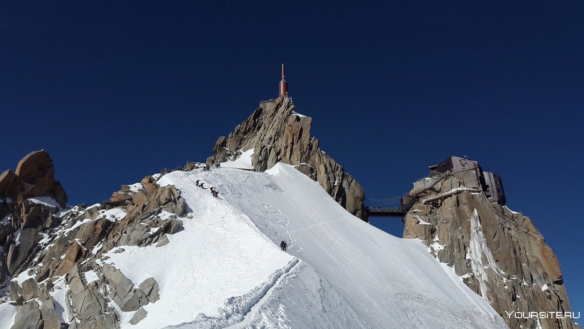 Aiguille du Midi in Chamonix, France for Cercle