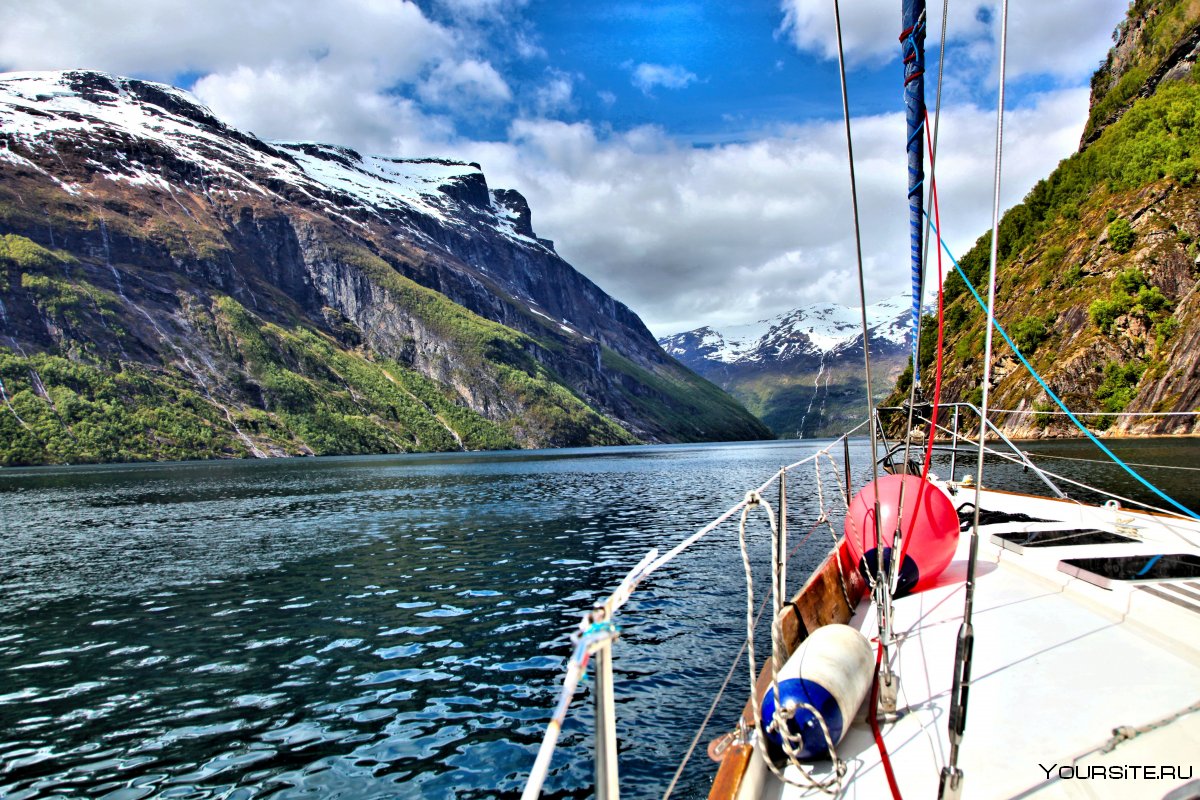 Фьорды Норвегии на яхте
