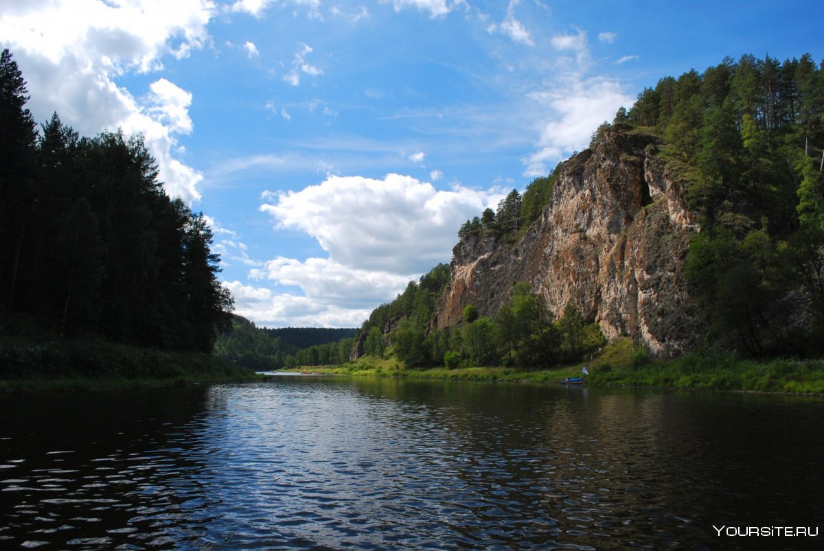Челябинская область сплав по реке ай