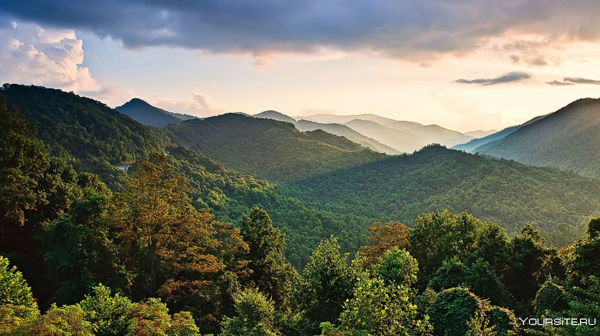 Горы Аппалачи Северная Каролина