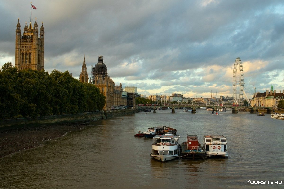Лондонская река Темза