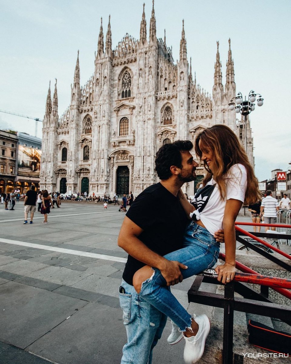 Влюбленные в Италии