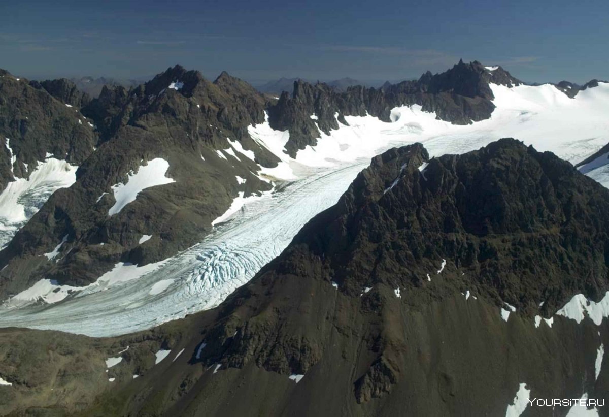 Ледник горы Зильга