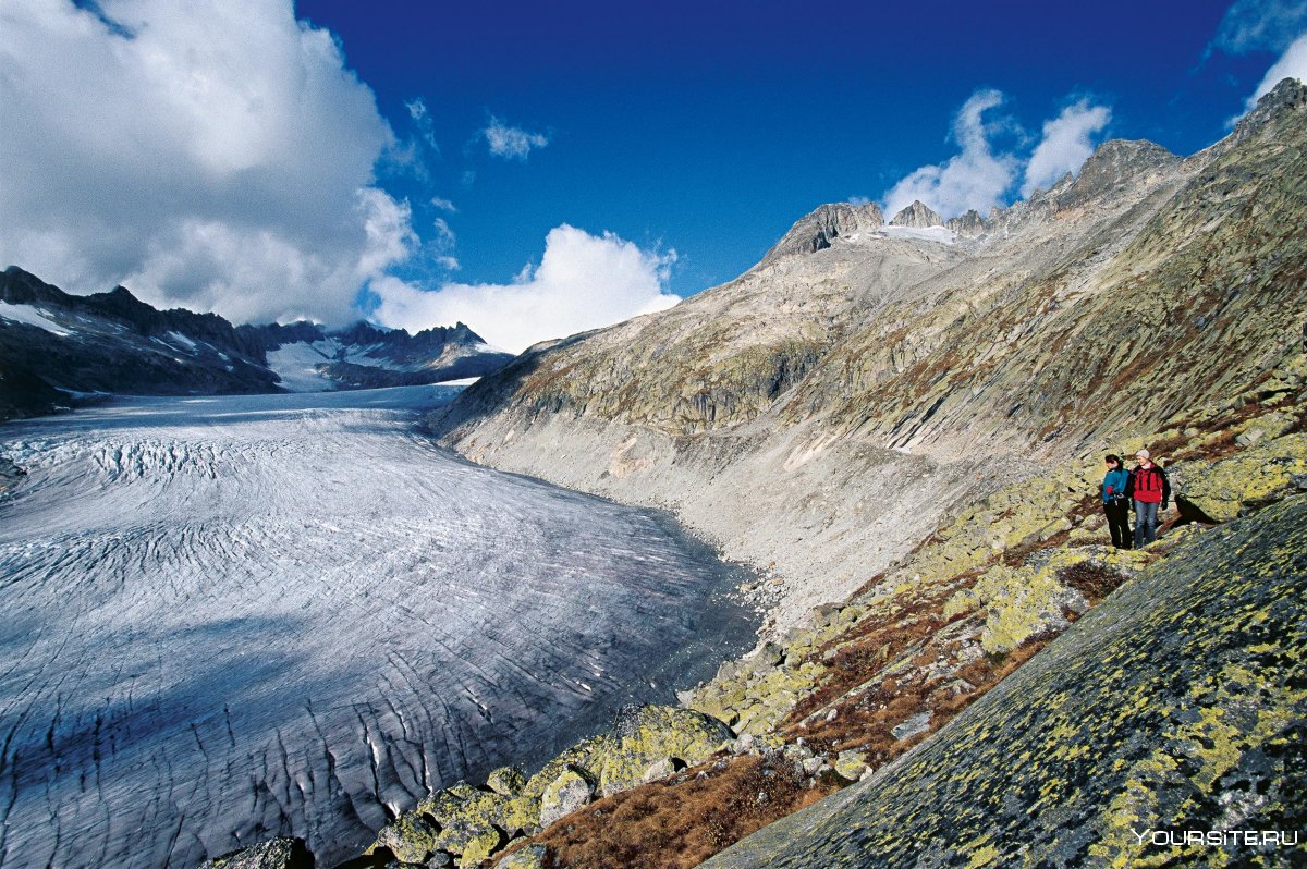Ледник Розенлау, Швейцария.
