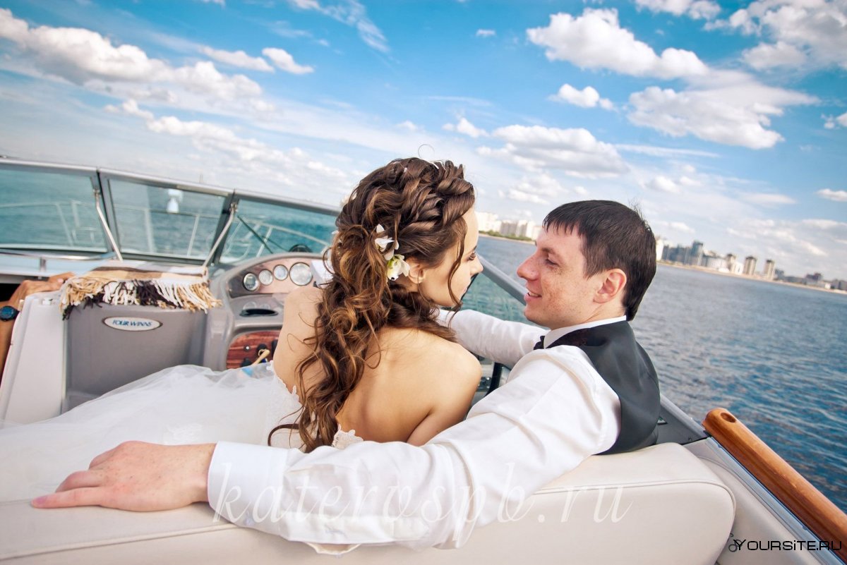Свадебная фотосессия на корабле