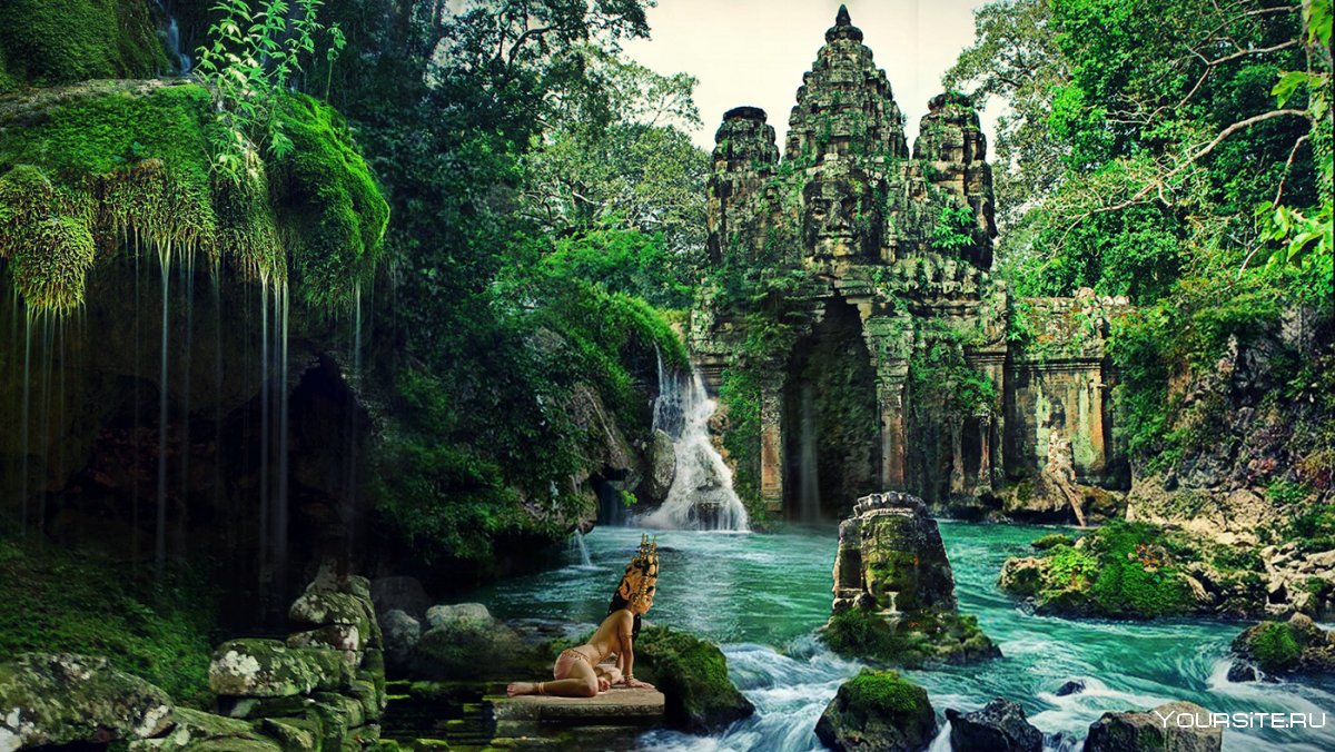 Индия храмы в джунглях
