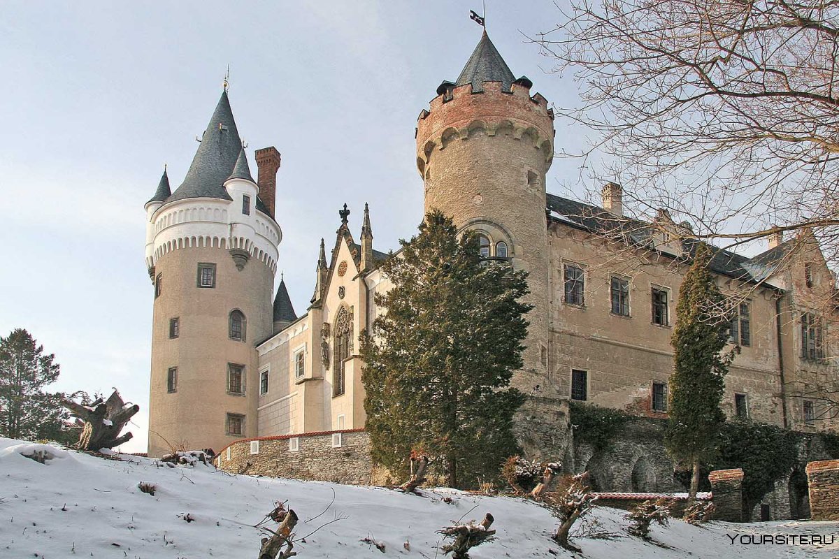 Карлштейнский замок Чехия