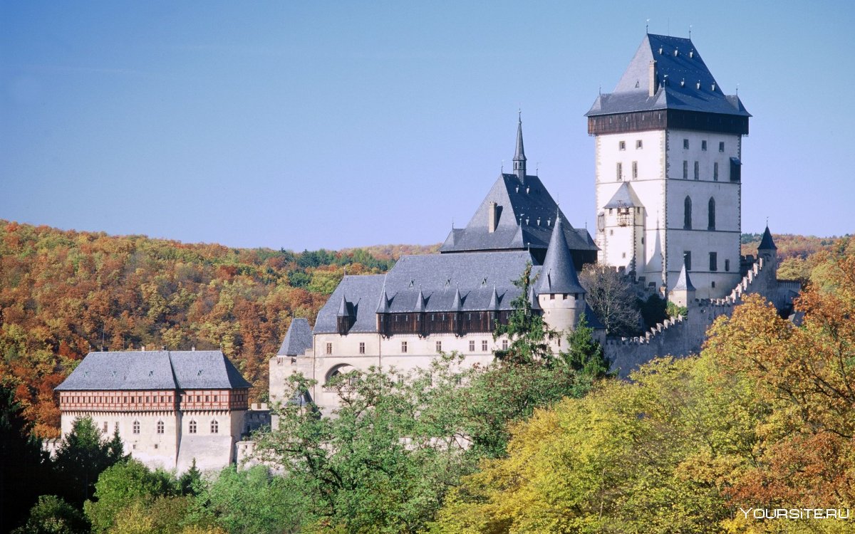 Башни замков Чехии