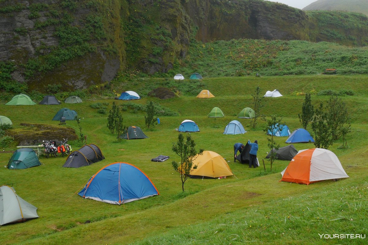 Кемпинг палаточный лагерь