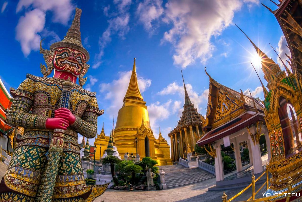 Wat Phra Kaew в Бангкоке