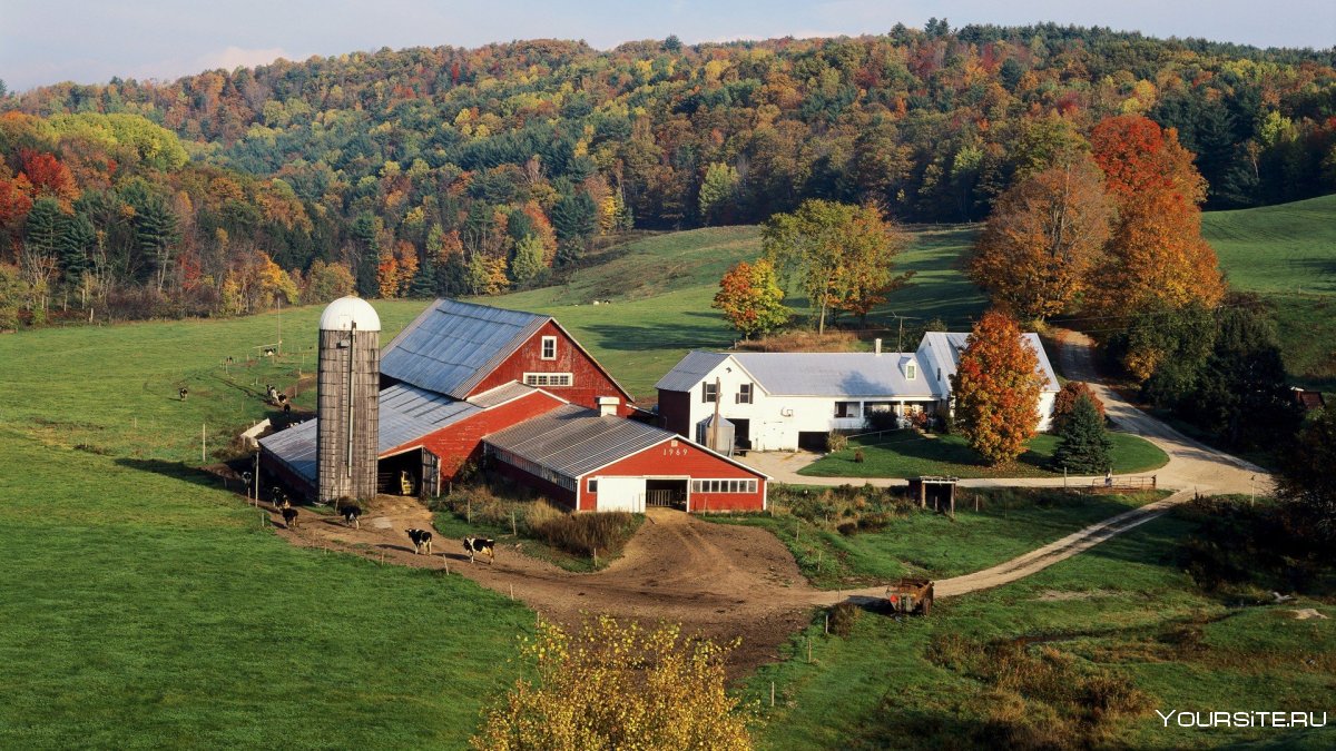 Штат Вермонт сельское хозяйство