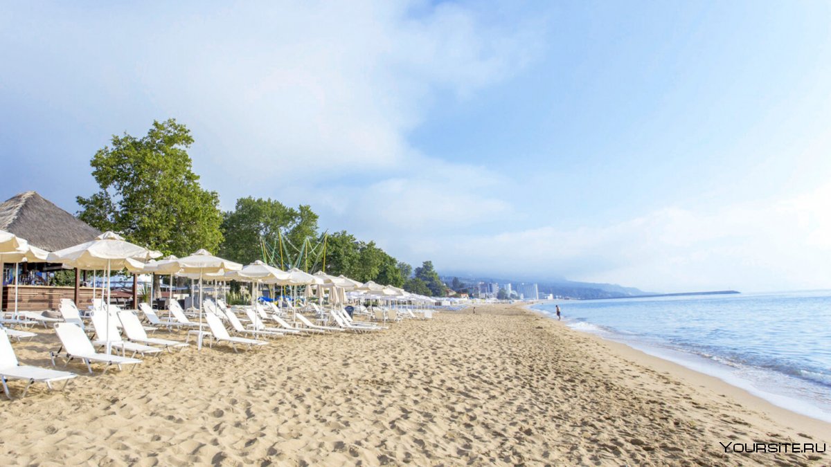 Болгария Варна золотые Пески пляж