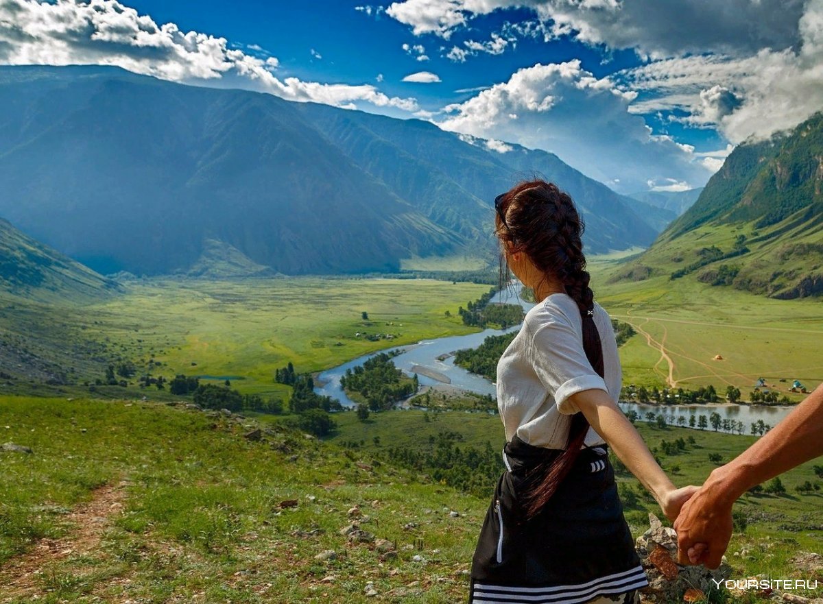 Горы для туристов горный Алтай