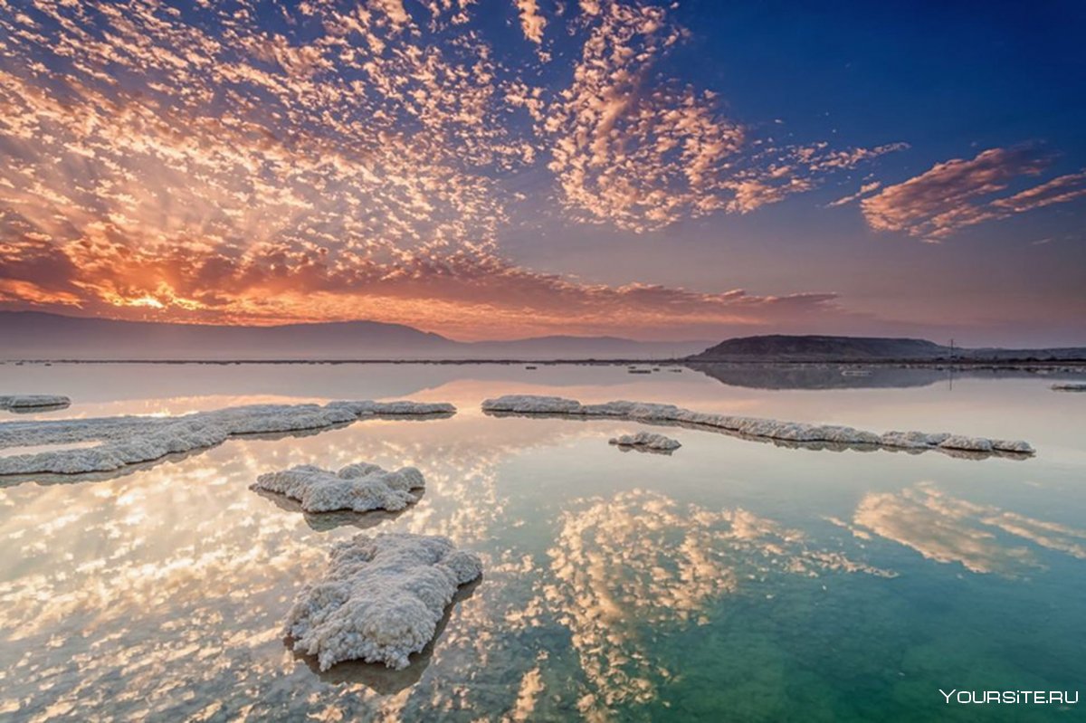 Соленое озеро Израиль