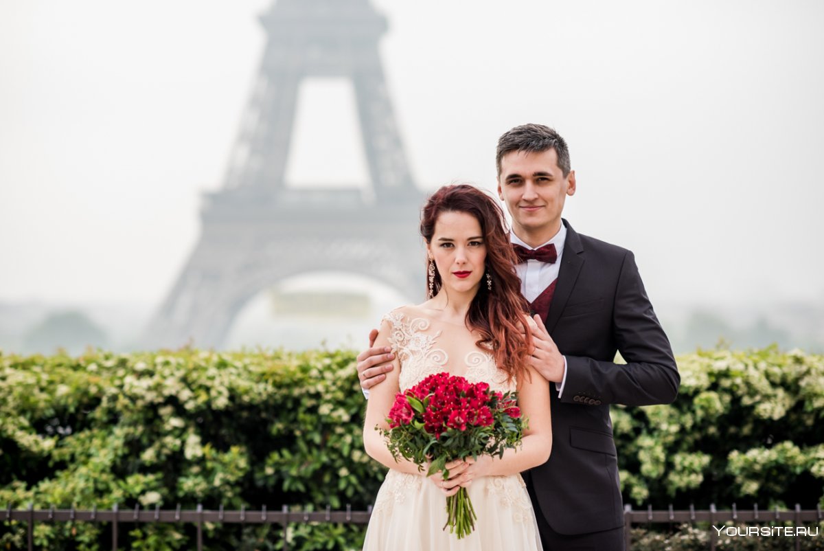 Французская невеста в Париже