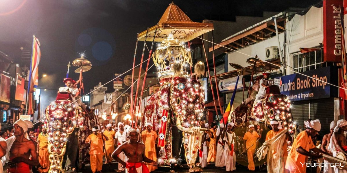 Шри Ланке праздник Перахера
