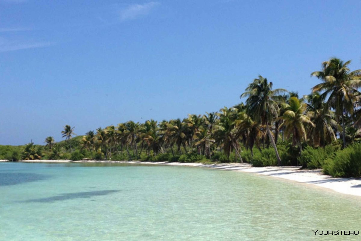 Остров Исла Мухерес Мексика