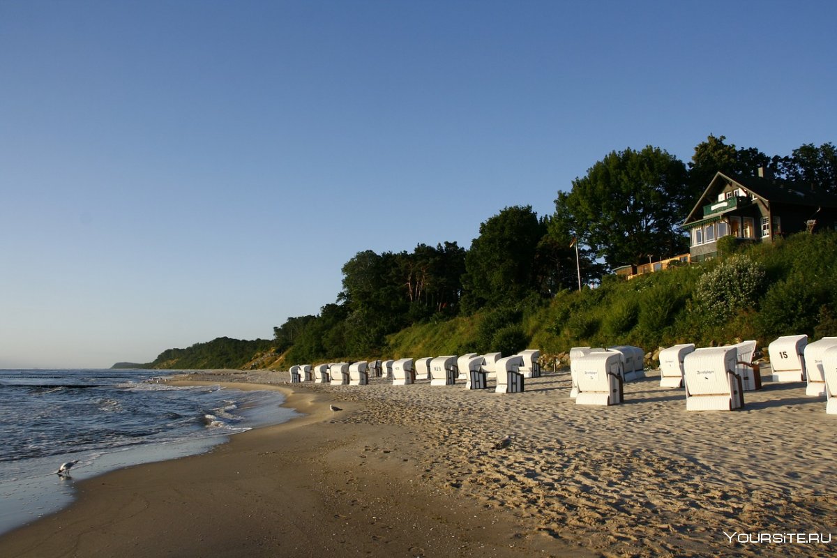Мекленбург Vorpommern Usedom остров