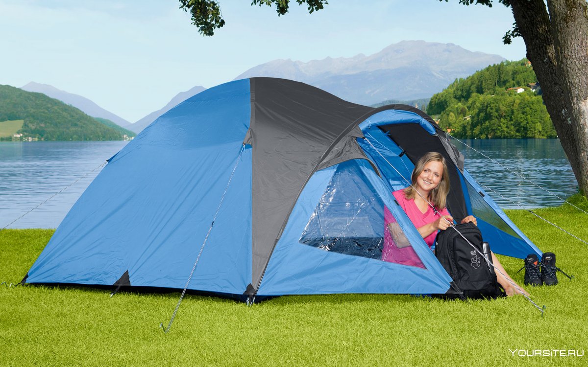 Camping Tent Family