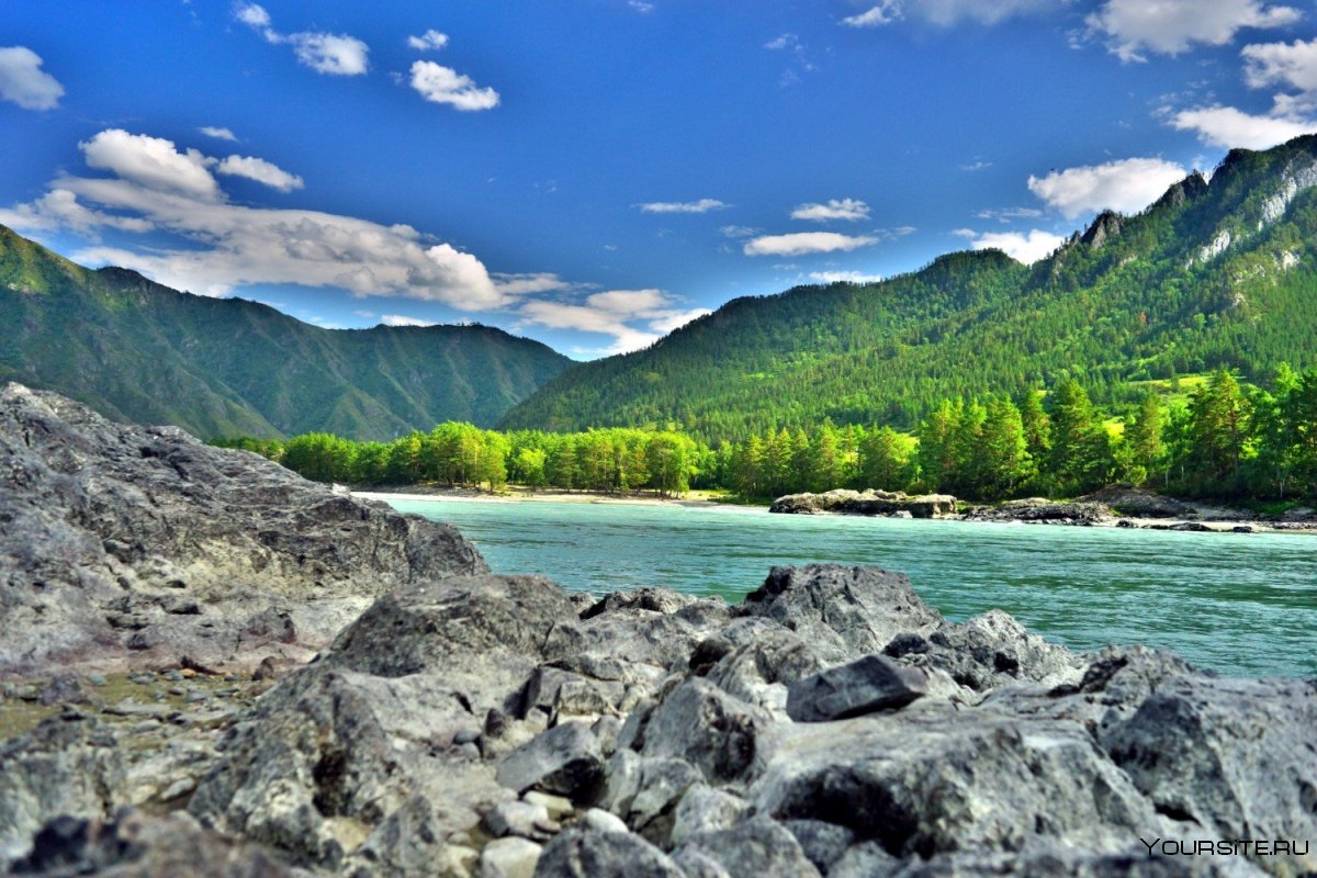 Река Катунь — хозяйка Алтая