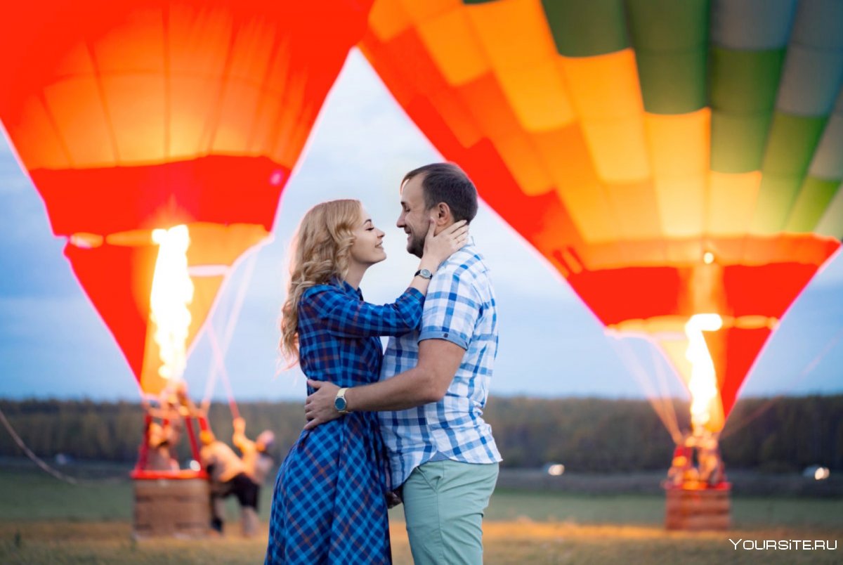 Воздушный шар свидание