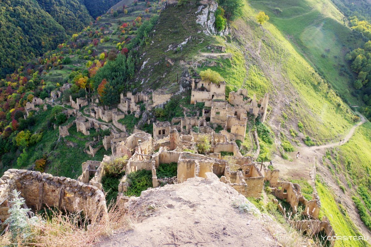 Горы Дагестана село Изано