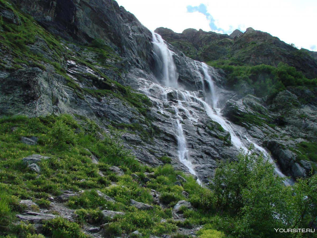 Софийские водопады верхний Архыз