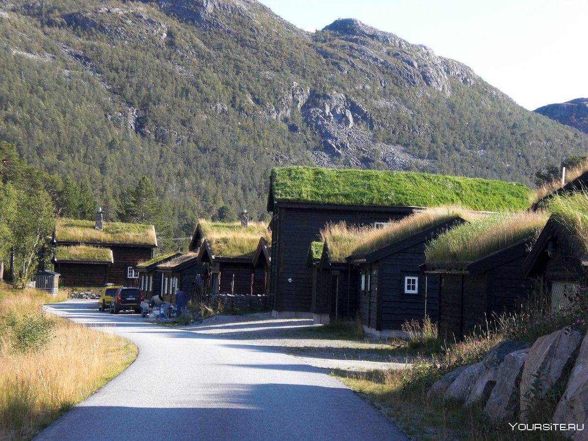 Норвежская Горная деревня