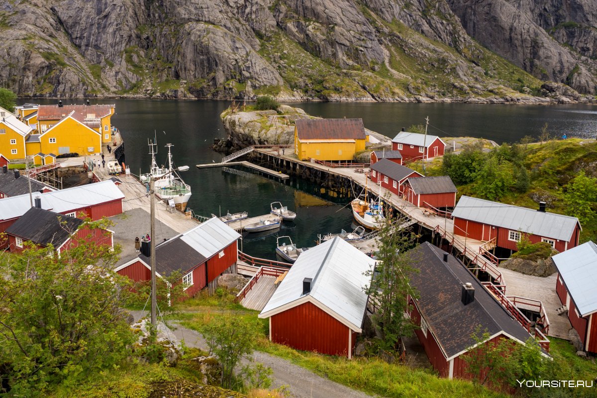 Nusfjord Норвегия