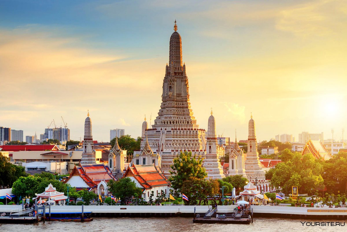 Храм ват Арун, Бангкок, Таиланд