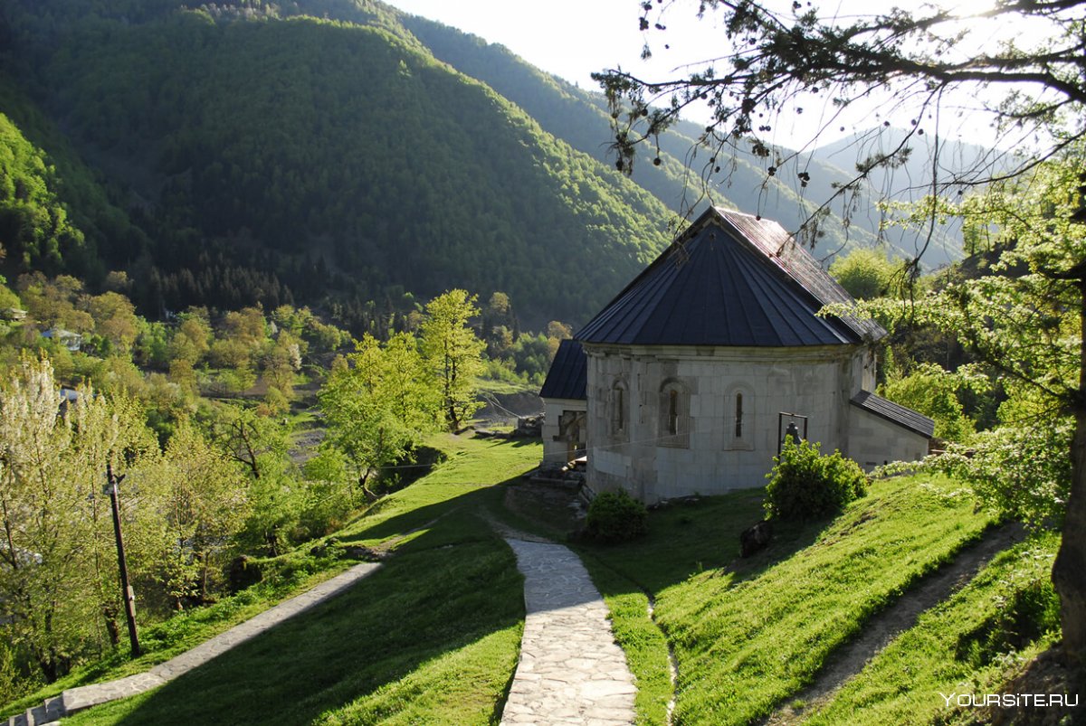 Грузия монастырь Схалта