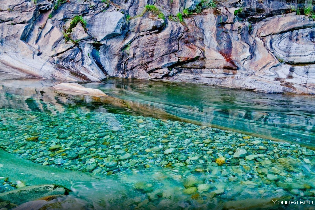 Река Верзаска Швейцария