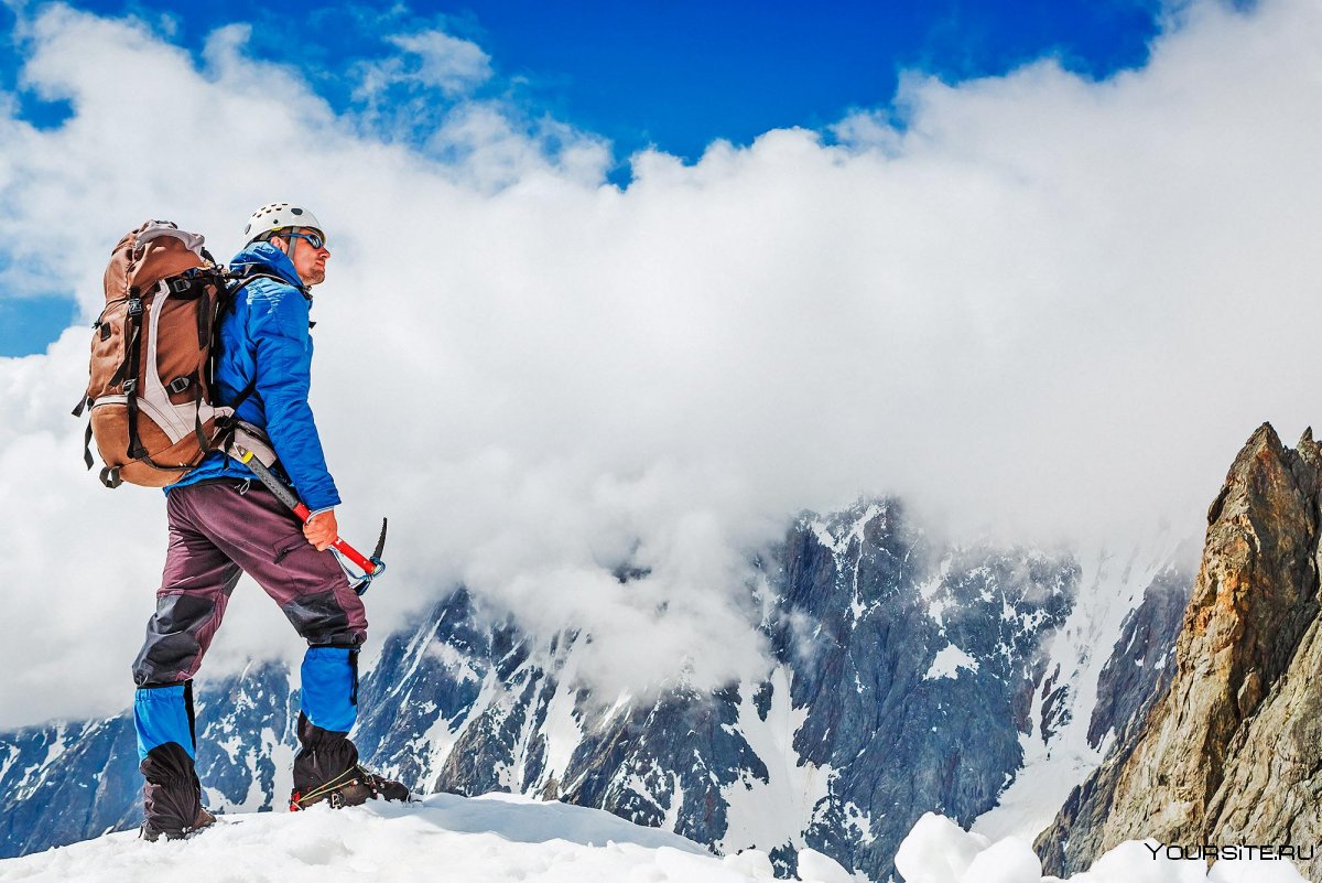 Альпинист горнолыжник