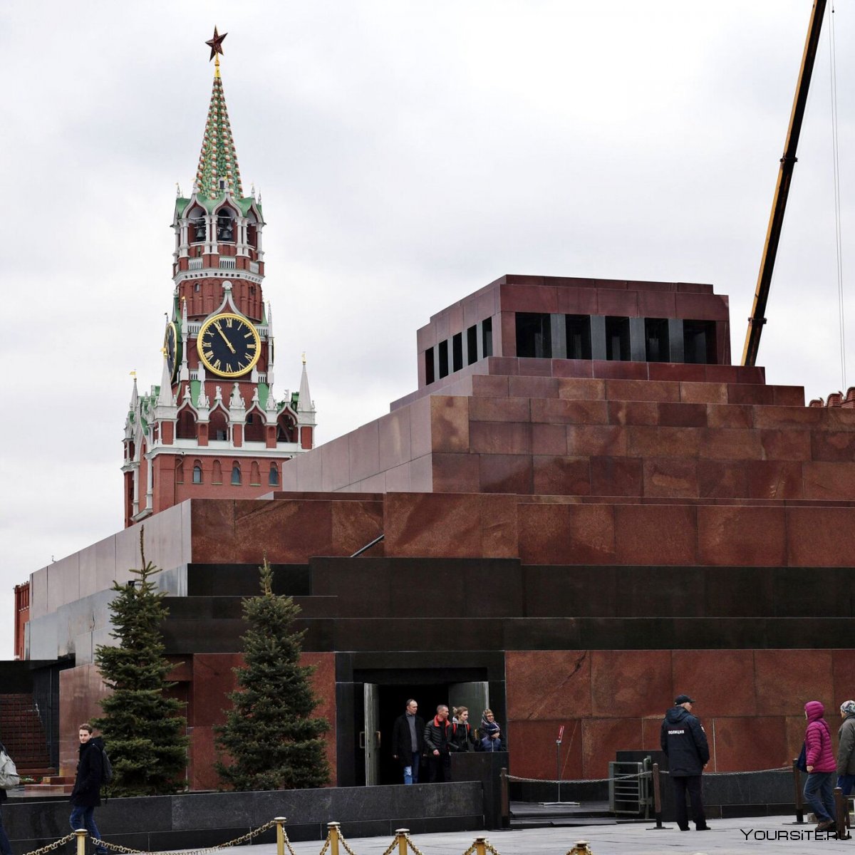 Владимир Ленин мавзолей Кремль