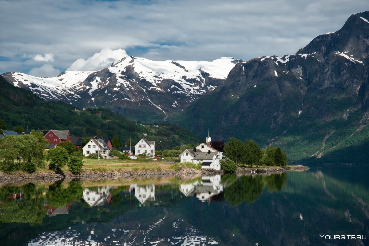 Норвегия Осло природа