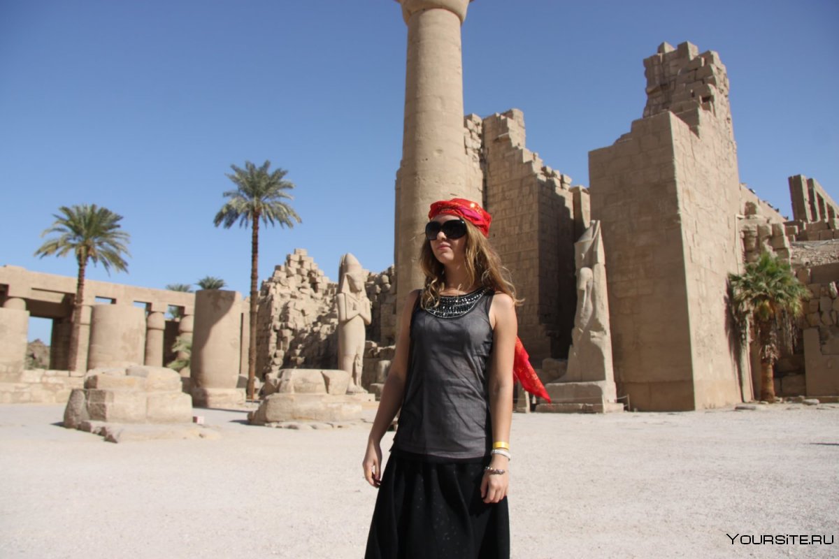 Туристы в Египте