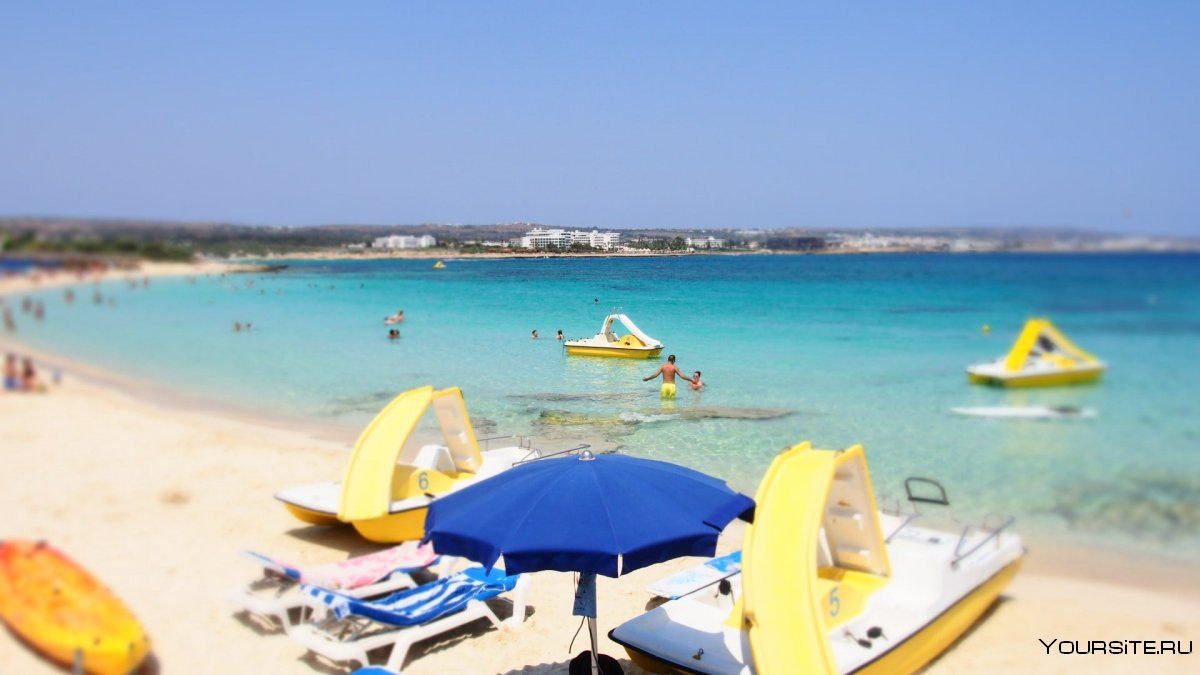 Пляж Ланда Бич Кипр