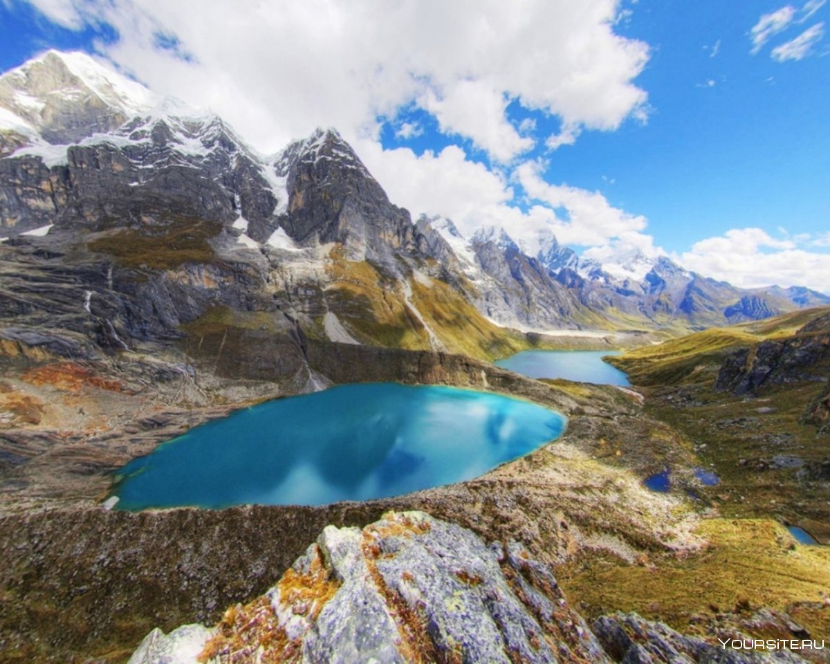 Самое большое высокогорное озеро в Андах