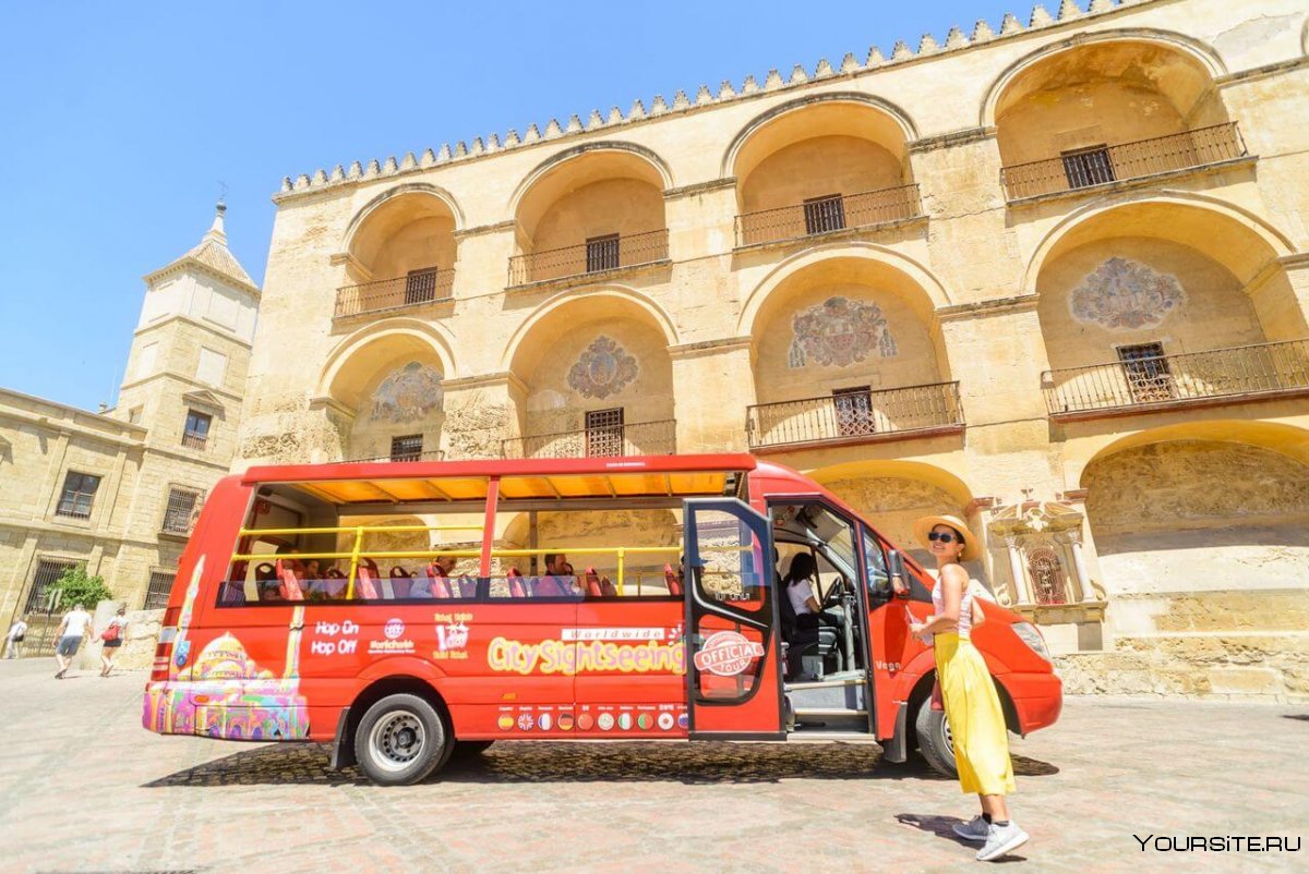 Экскурсионный автобус в Турции