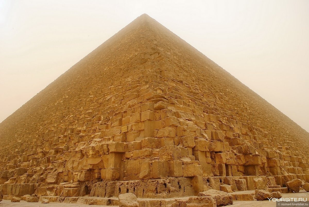 Каир вид на пирамиды