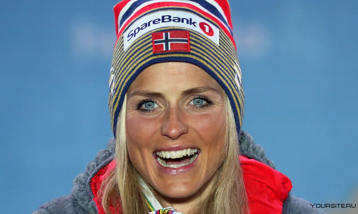 Тереза Йохауг на лыжах