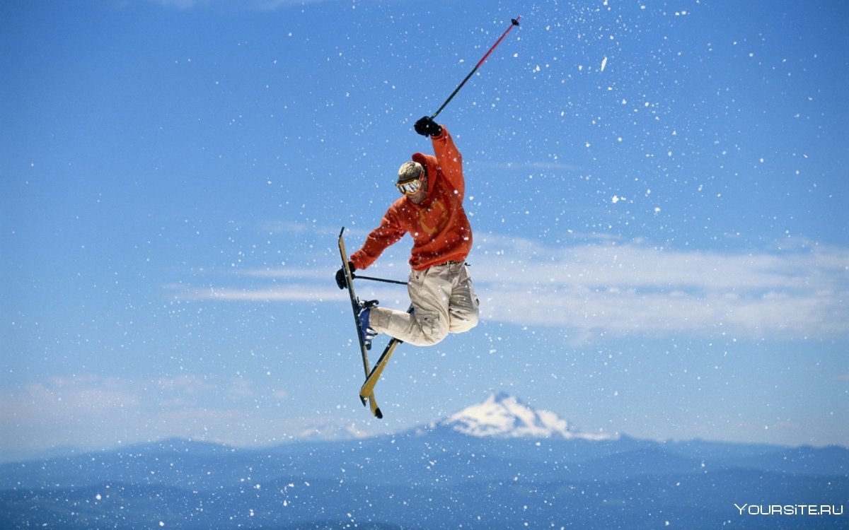 Горные лыжи фристайл