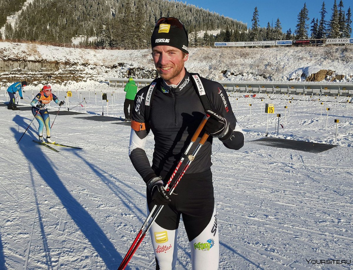 Норвежский биатлонист лайгрейд