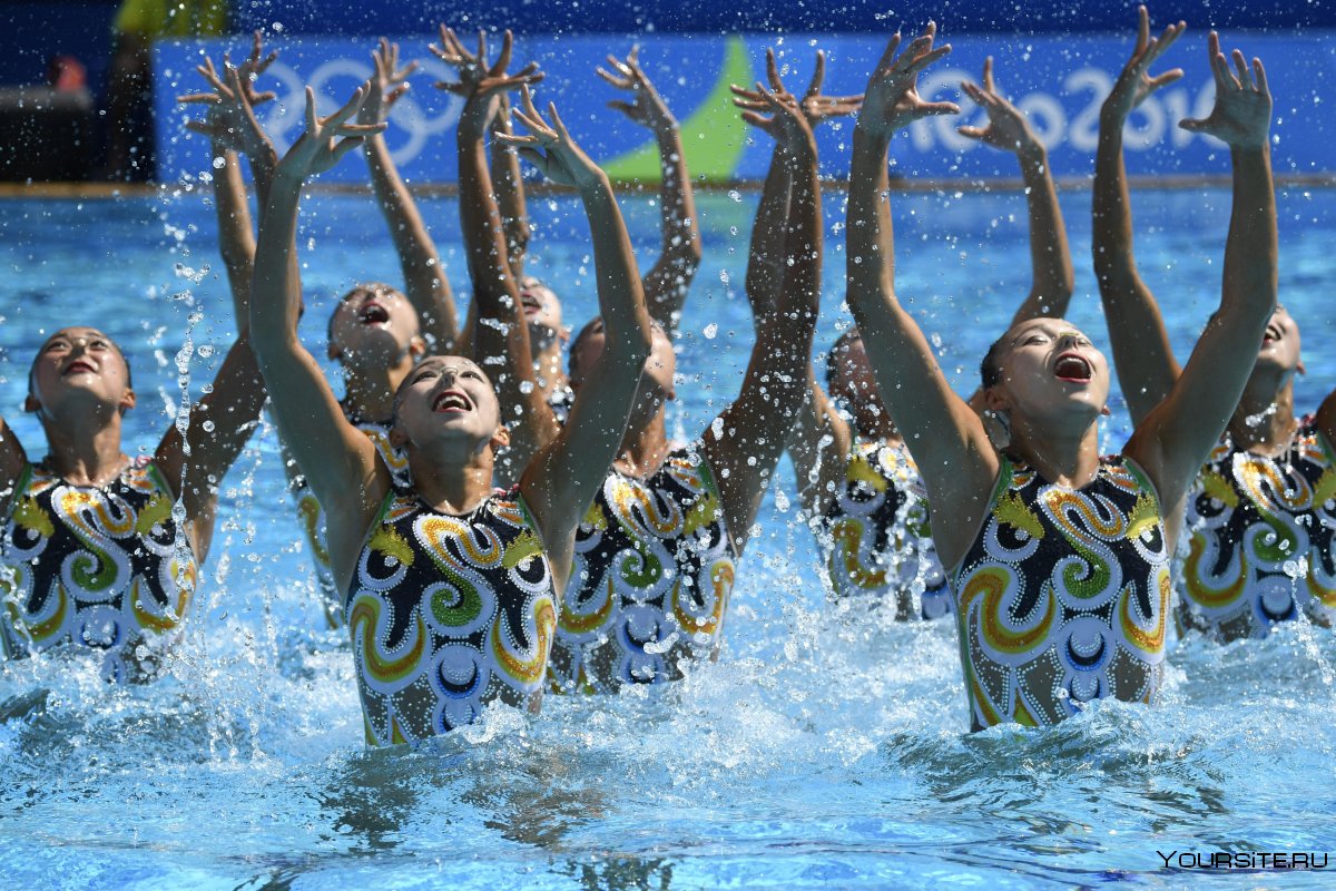 Синхронное плавание Рио 2016