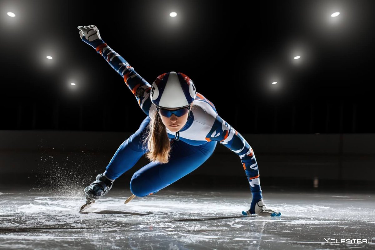 Олимпиада 2014 бег на коньках