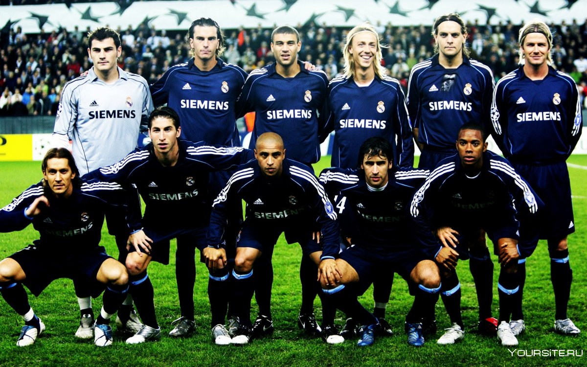 Реал Мадрид команда 2000