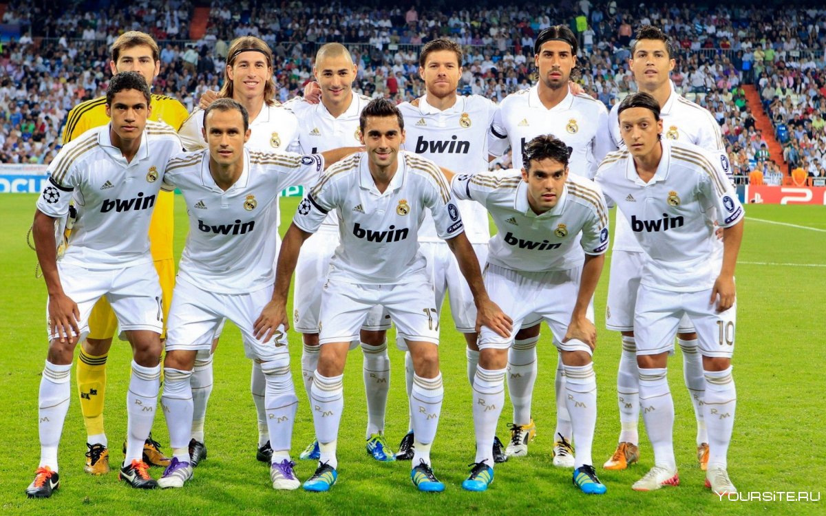 Футбол команда Реал Мадрид
