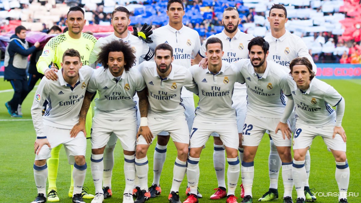 Футбольные команды на и картинки Реал